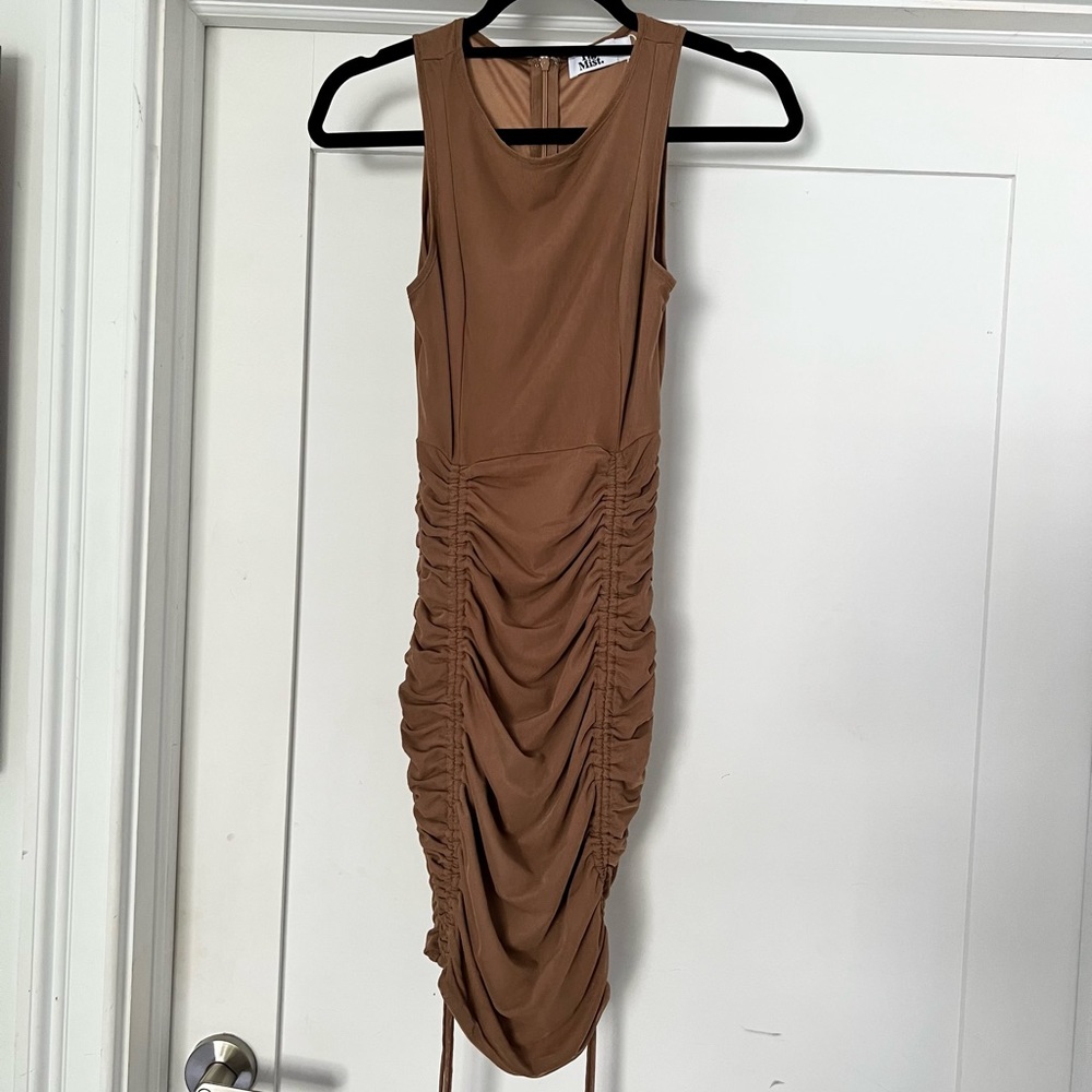 TIGER MIST Tan Theaa Tank Dress - Picture 1 of 4